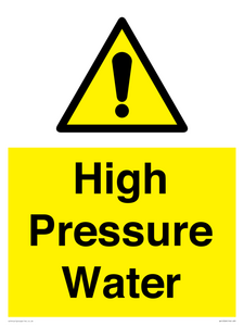 High Pressure Water